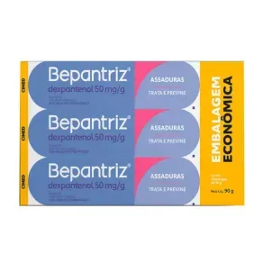 Kit Bepantriz com 3 Pomadas para Assadura com 30g